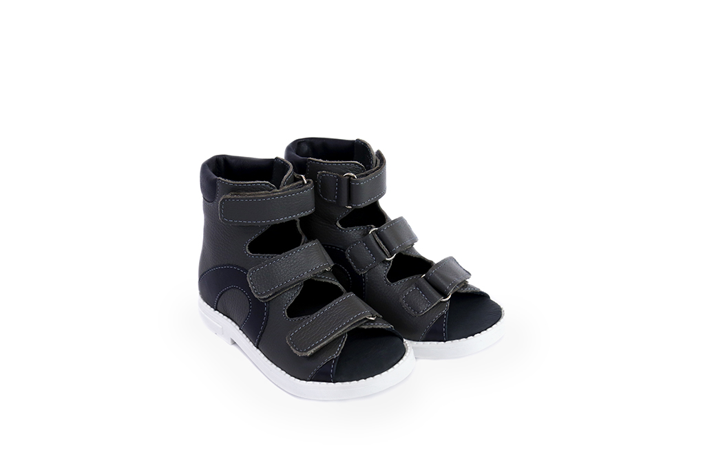 Сандалии детские ортопед. с открытым носом на мальчика М-512В фото 1