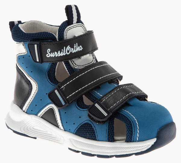 Сандалии ортопедические закрытый нос на мальчика 15-344 фото 1