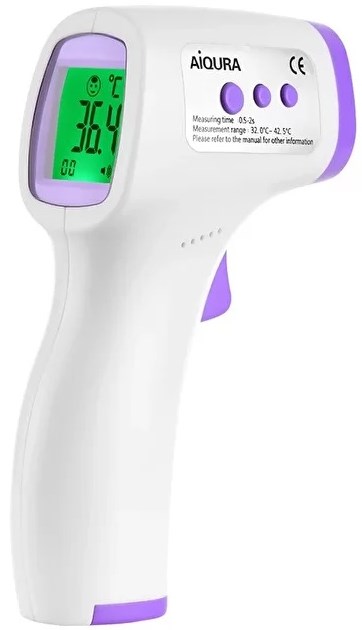 Термометр бесконтактный инфракрасный Aiqura AD801 фото 1