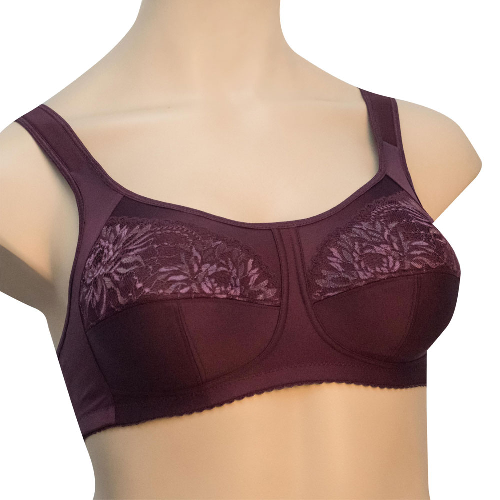 Бюстгальтер после мастэктомии Темный виноград ЛФ0793 2605 фото 1