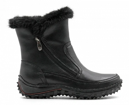 Ботинки ортопедические детские зимние Ортомода AR015-01-01-SH с опушкой кожаные фото 2