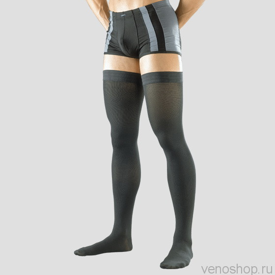 Чулки мужские Venotex, закрытый нос, арт.205, 2 класс (плотные) фото 1