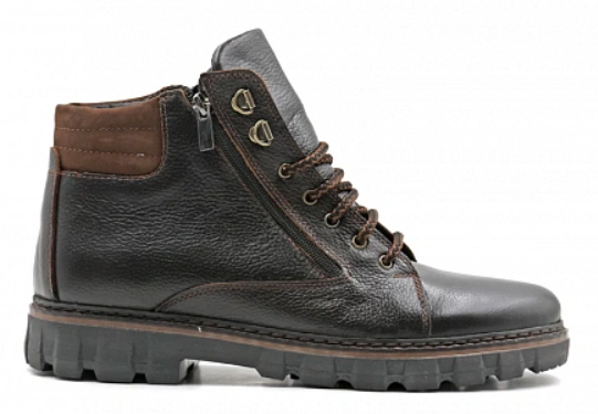 Ботинки мужские ортопедические демизесонные Ортомода цв. коричневый 92426-Х-102  фото 4