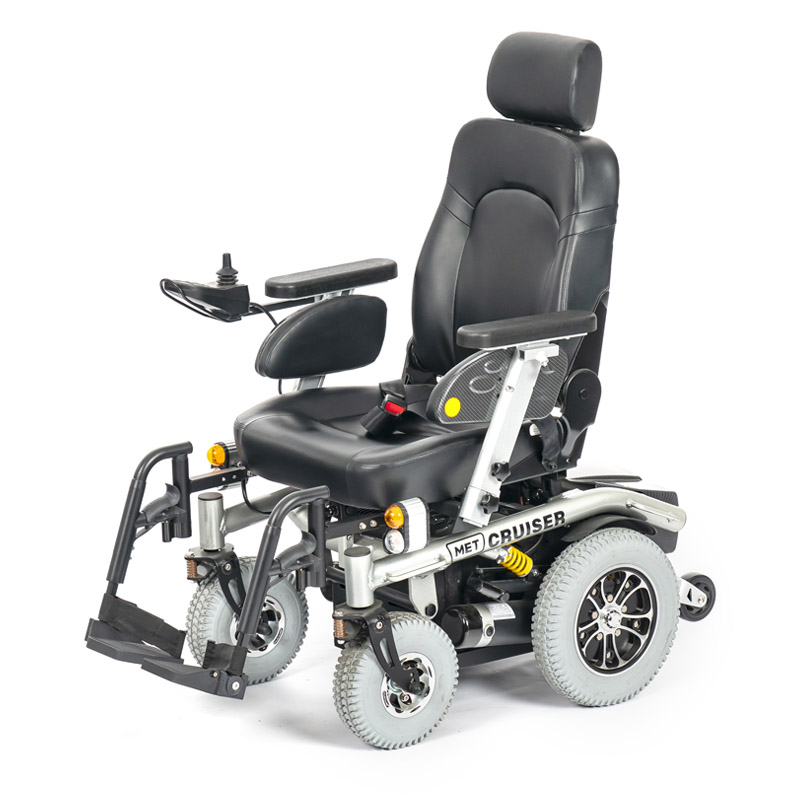 Электрическая кресло-коляска MET CRUISER 21 черная фото 1