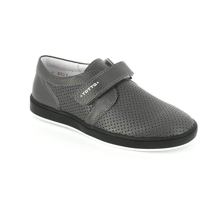 Полуботинки школьные для мальчика 30024-КП-721 (серый) фото 1