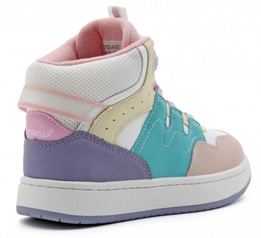 Ботинки ортопедические с высоким берцем Ортомода 21525-Х-607 с быстрой шнуровкой демисезонные фото 6