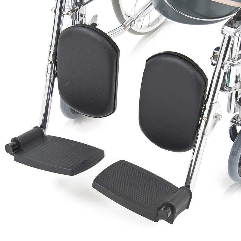 Кресло-коляска (инвалидное)  с санитарным оснащением "Армед"  FS619 GC фото 10