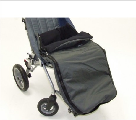 Зимний чехол для ног для коляски ZIP фото 1