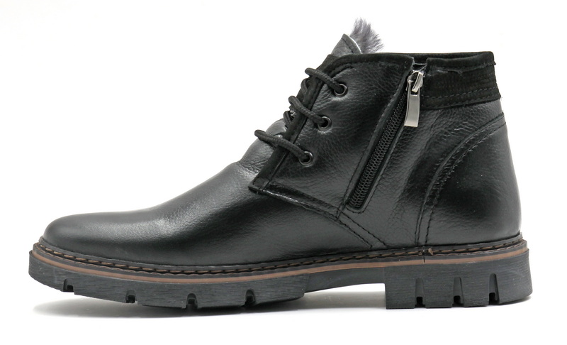 Ботинки мужские ортопедические зимние ц.черный 92462-Х-201 фото 4