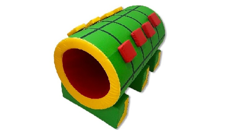 Сенсорный тоннель Гусеница 124*65*45 фото 1