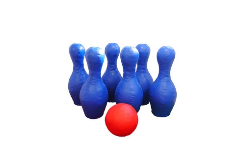 Мягкий боулинг, 6 кеглей, высота кегли 1,2м, мяч 50 см фото 1